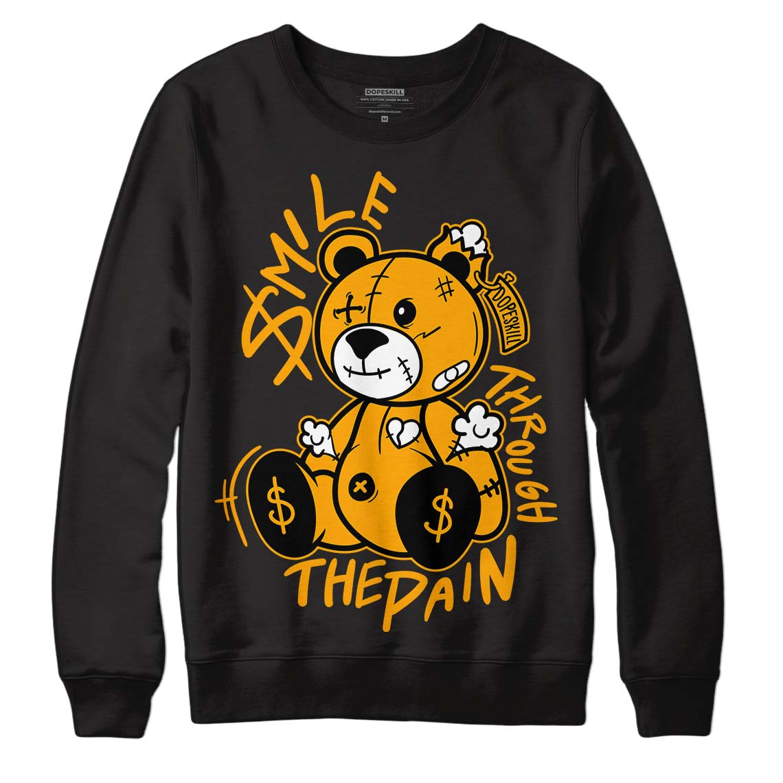 Black Taxi 12s DopeSkill Sweatshirt BEAN Graphic