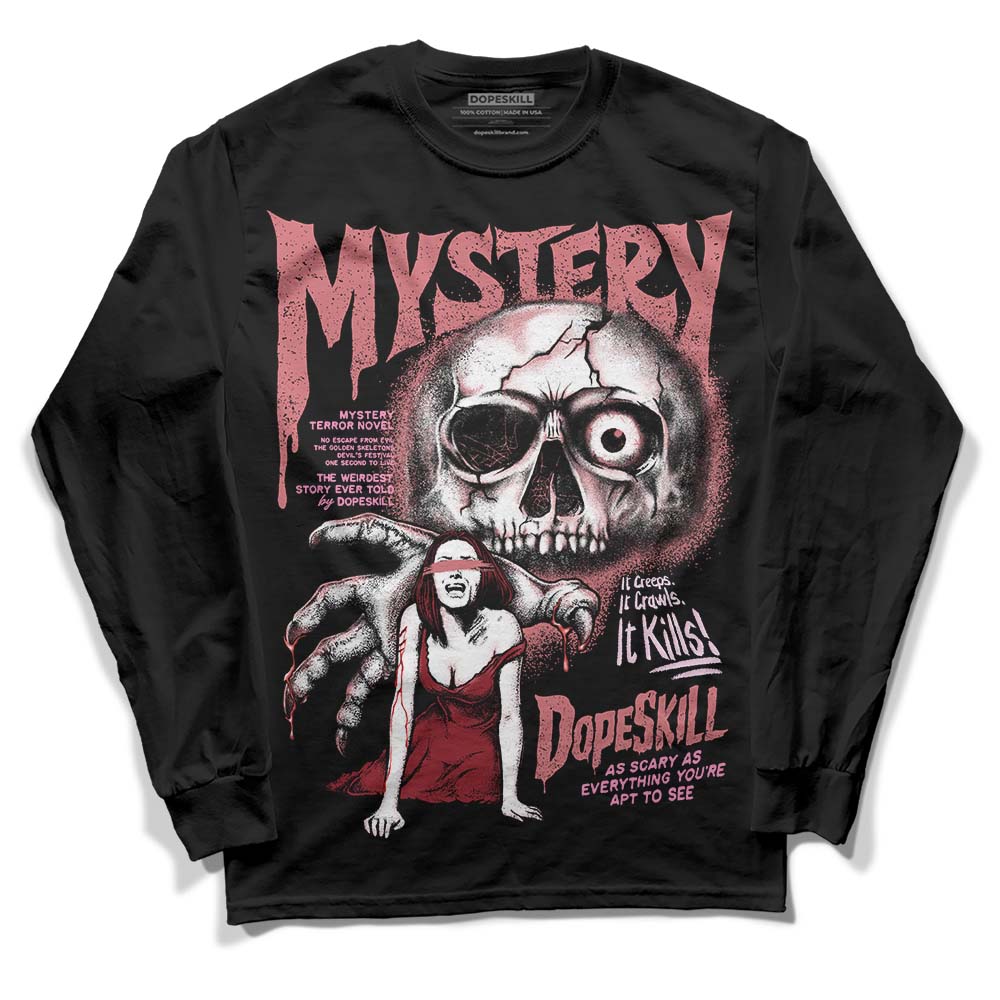 Valentine's Day Collection DopeSkill Long Sleeve T-Shirt Mystery Ghostly Grasp Graphic