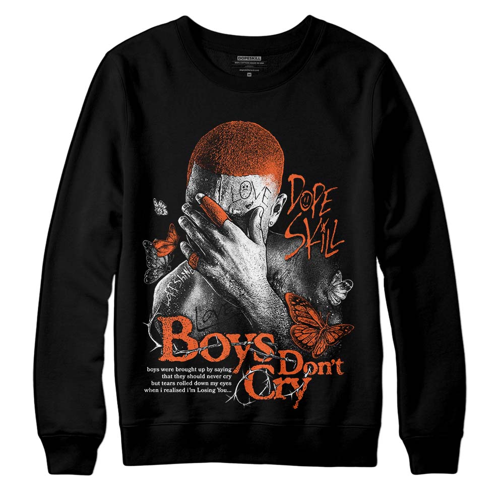 Georgia Peach 3s DopeSkill Sweatshirt Boys Don't Cry Graphic