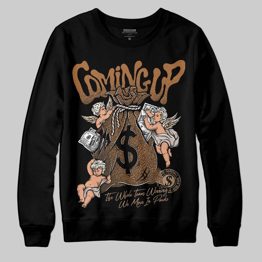 Palomino 3s DopeSkill Sweatshirt Money Bag Coming Up Graphic