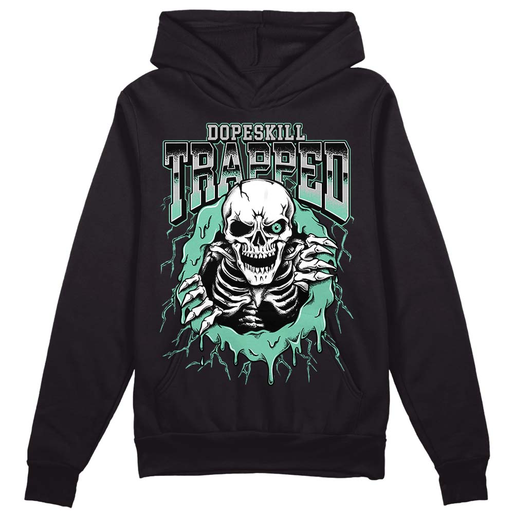 Green Glow 3s DopeSkill Hoodie Sweatshirt Trapped Halloween Graphic