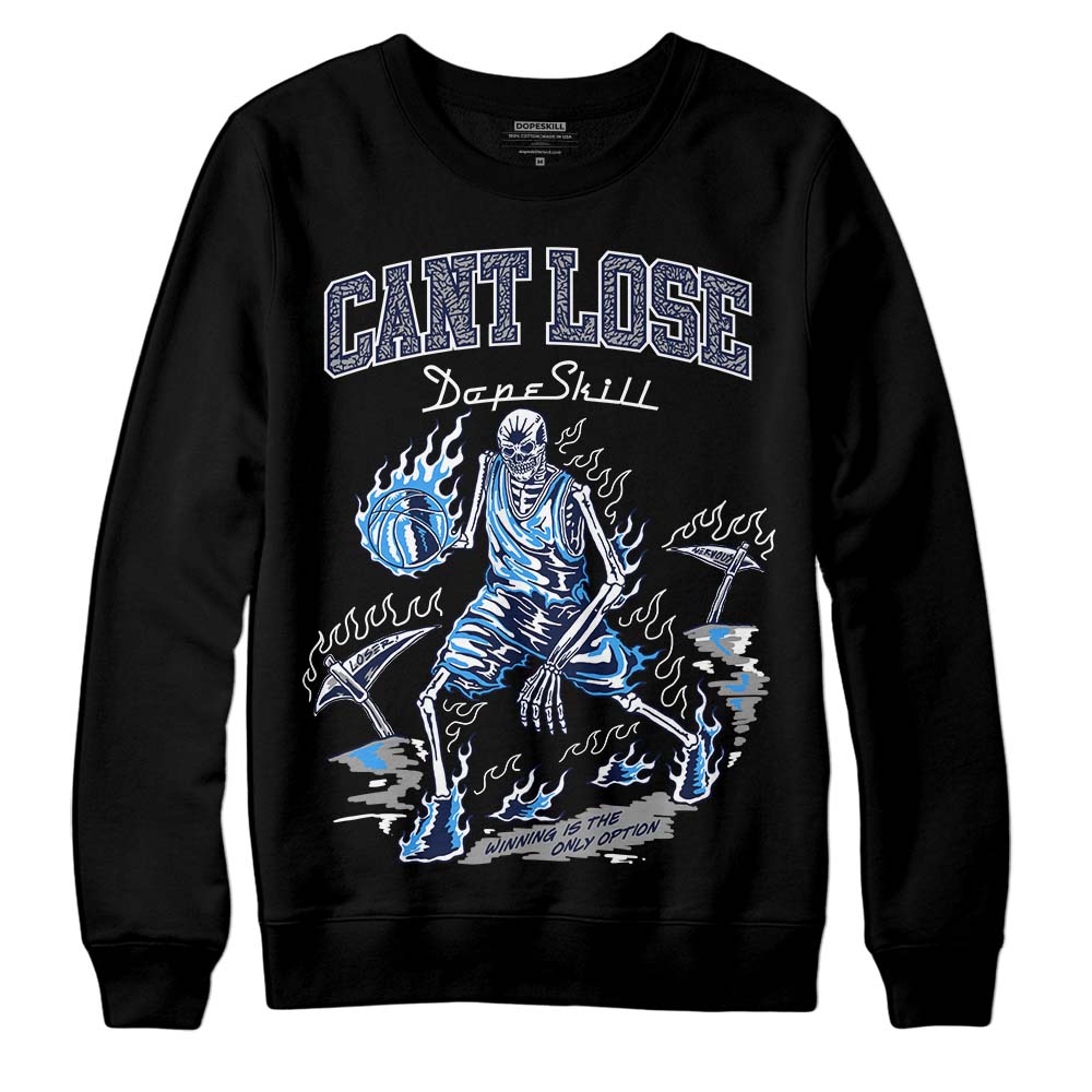 AJ Spizike White Obsidian DopeSkill Sweatshirt Cant Lose Graphic