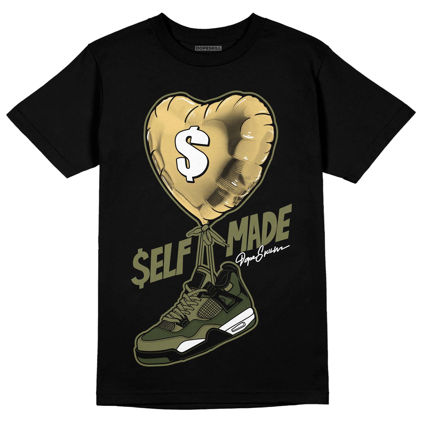 Craft Olive 4s DopeSkill T-Shirt Self Made Graphic
