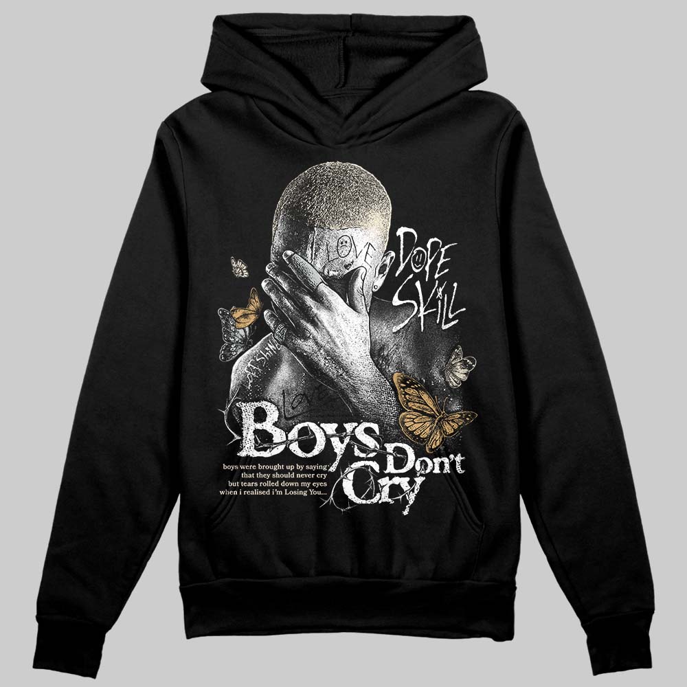 Reverse Metallic 5s DopeSkill Hoodie Sweatshirt Boys Don't Cry Graphic