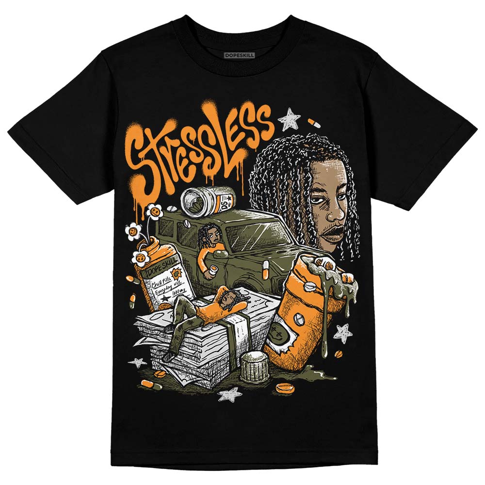 Olive 5s DopeSkill T-Shirt Stressless Graphic