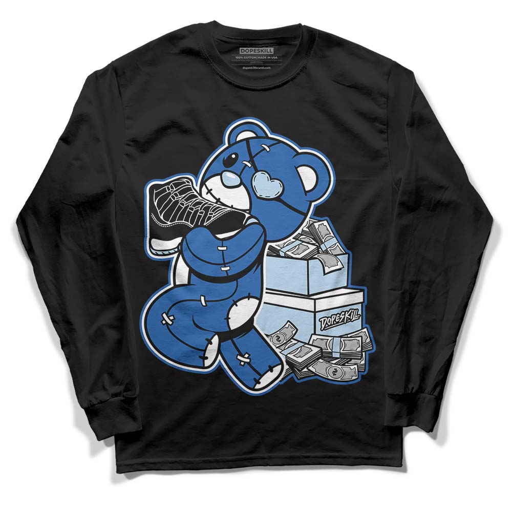Space Jam 11s DopeSkill Long Sleeve T-Shirt Bear Steals Sneaker Graphic