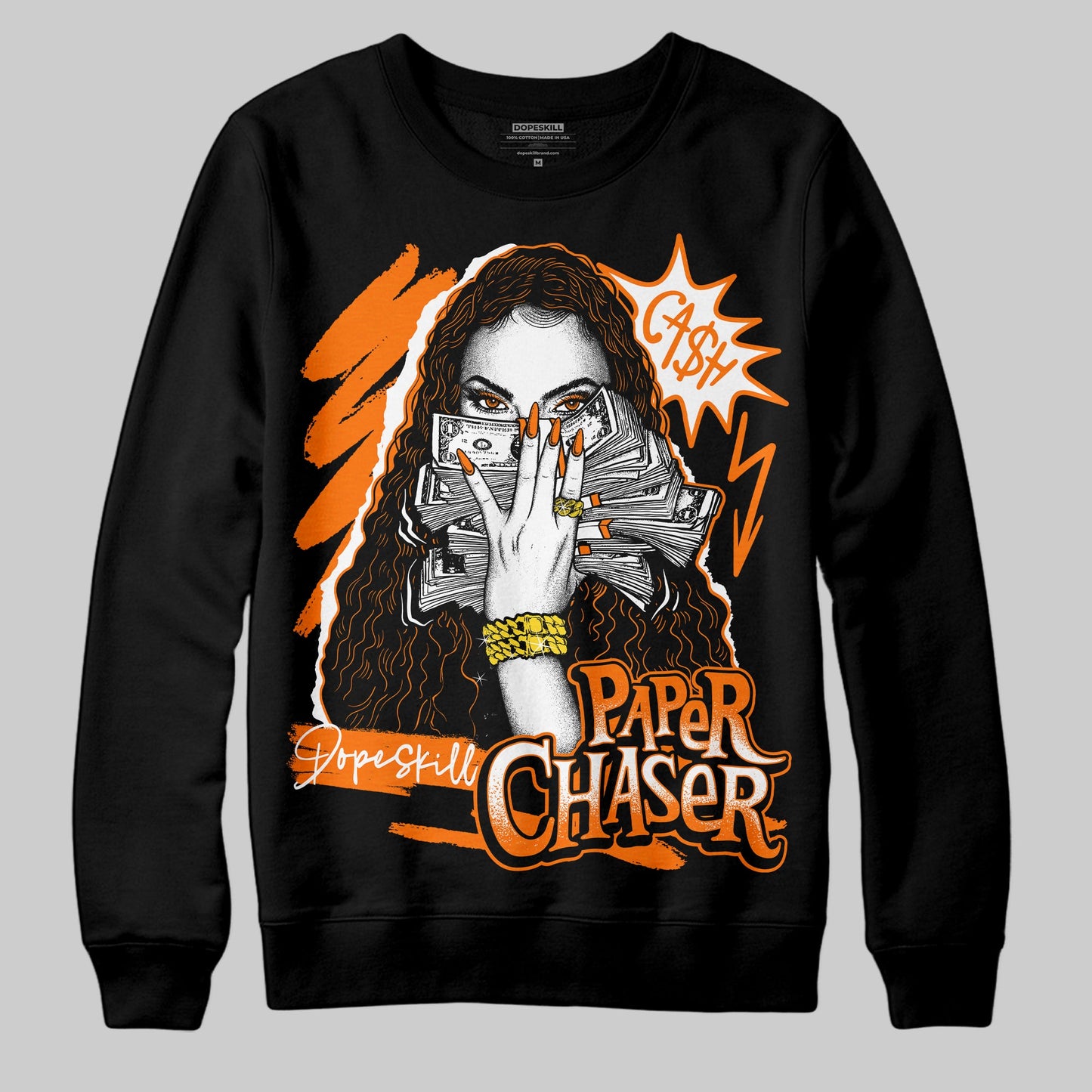 Dunk Low Magma Orange DopeSkill Sweatshirt NPC Graphic