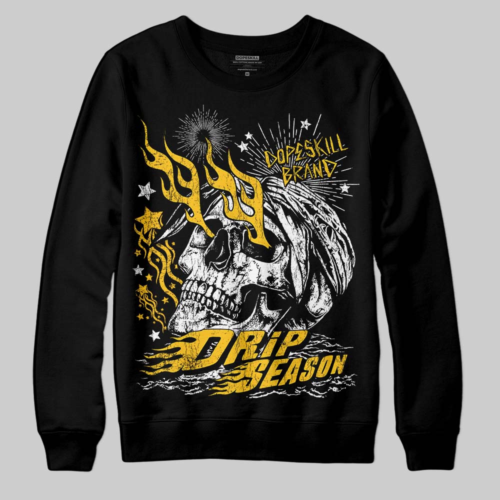 Yellow Collection DopeSkill Sweatshirt Drip Season Graphic