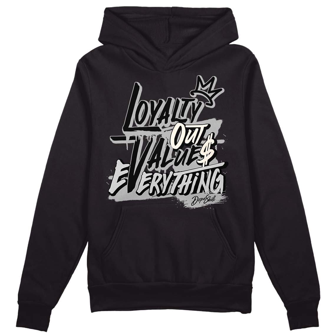 Off Noir 3s DopeSkill Hoodie Sweatshirt LOVE Graphic