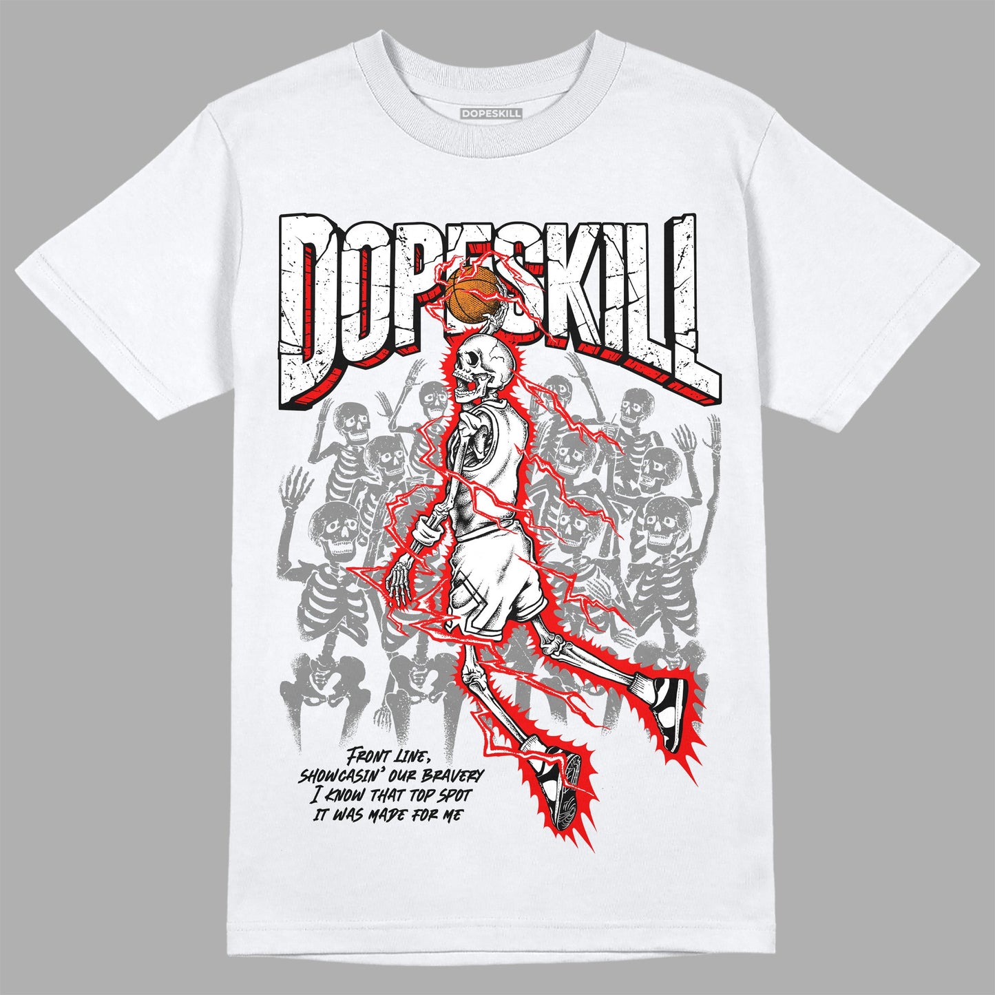 Dunk Low Panda White Black DopeSkill T-Shirt Thunder Dunk Graphic