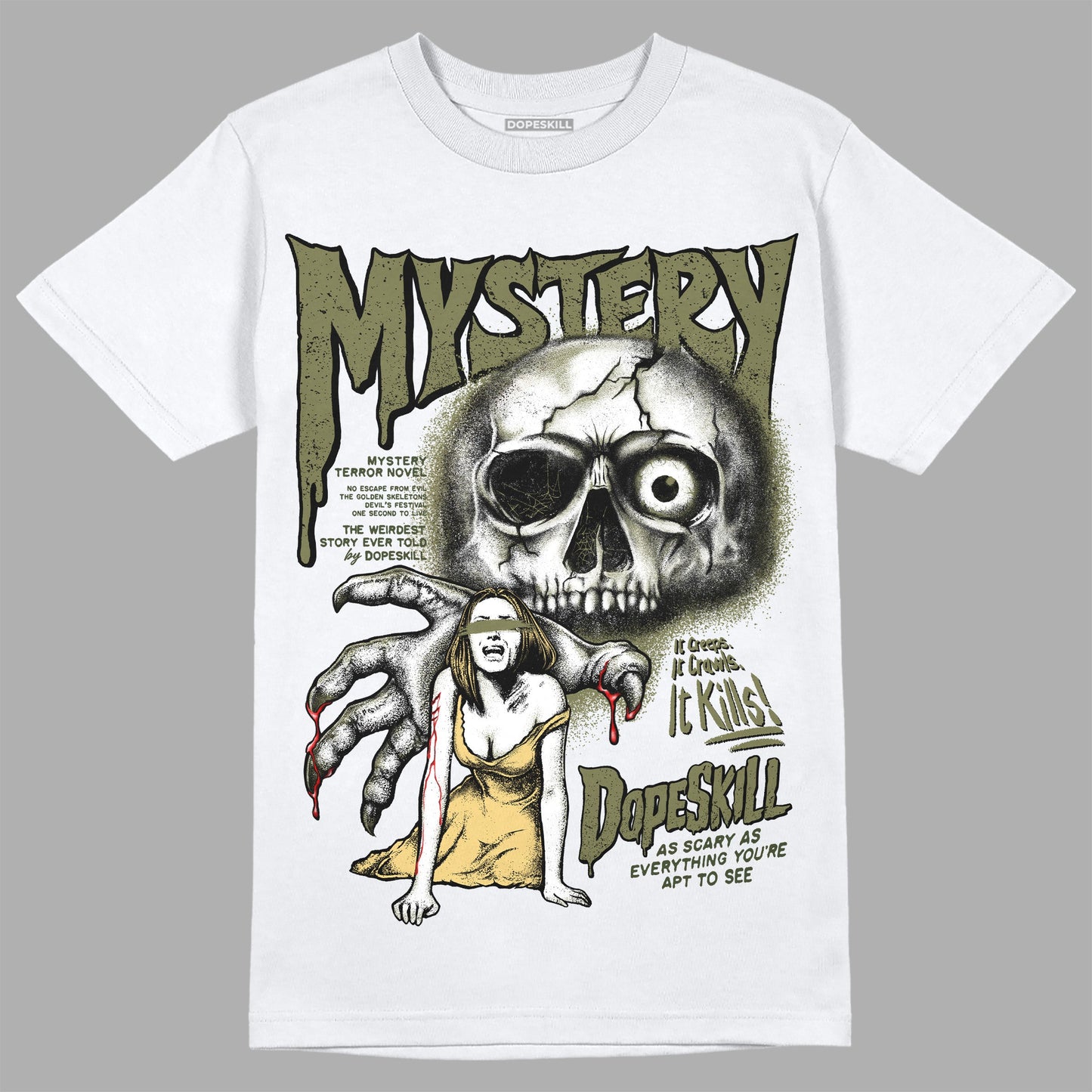 Craft Olive 4s DopeSkill T-Shirt Mystery Ghostly Grasp Graphic