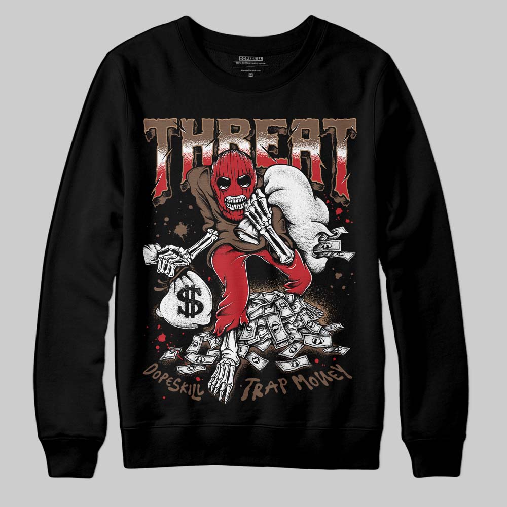 Olive 9s DopeSkill Sweatshirt Threat Graphic