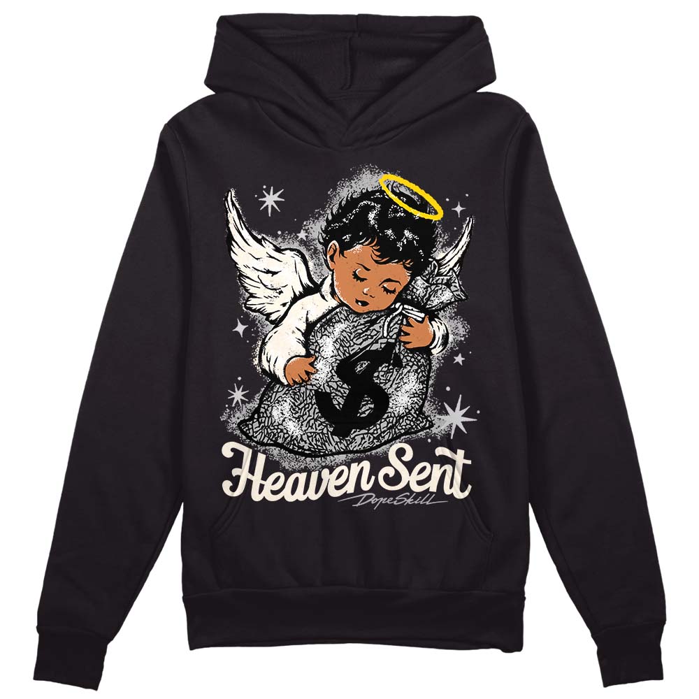 Off Noir 3s DopeSkill Hoodie Sweatshirt Heaven Sent Graphic