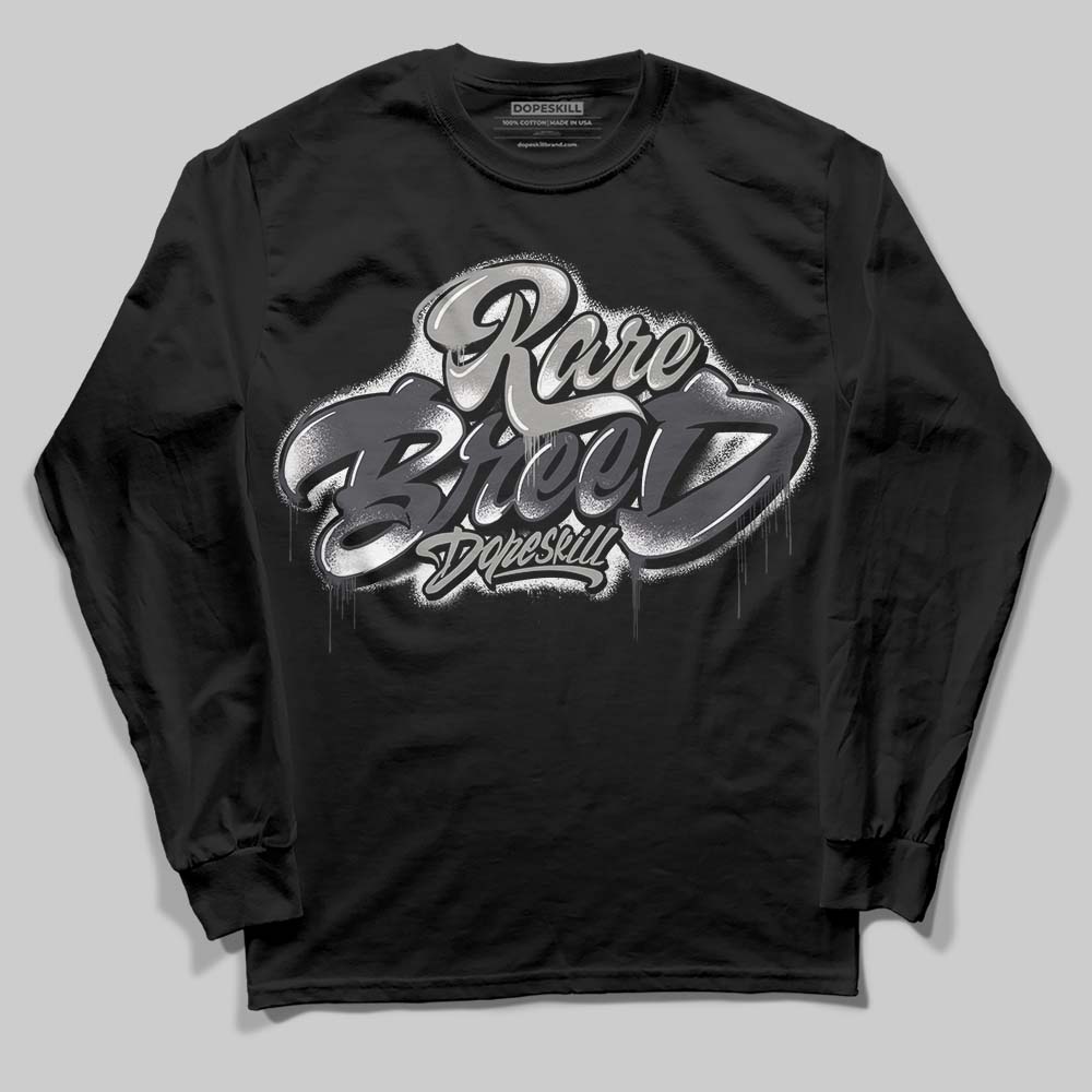 Black Cat 3s DopeSkill Long Sleeve T-Shirt Rare Breed Type Graphic