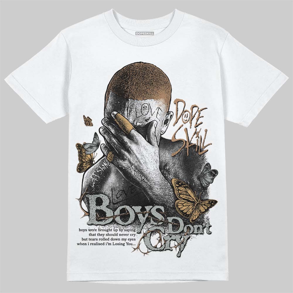 1906R ‚ÄòWhite Gold‚Äô DopeSkill T-Shirt Boys Don't Cry Graphic