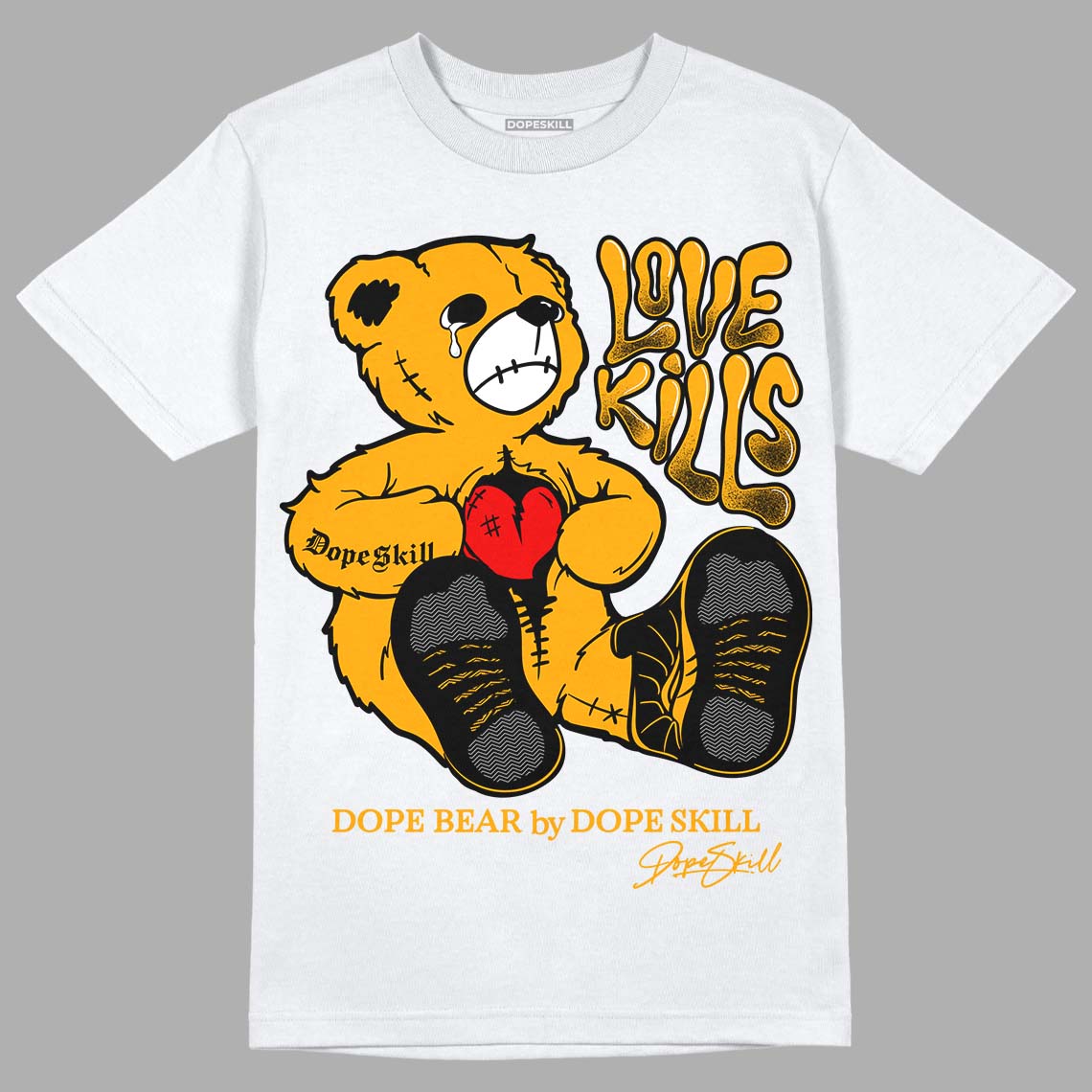 Black Taxi 12s DopeSkill T-Shirt Love Kills Graphic
