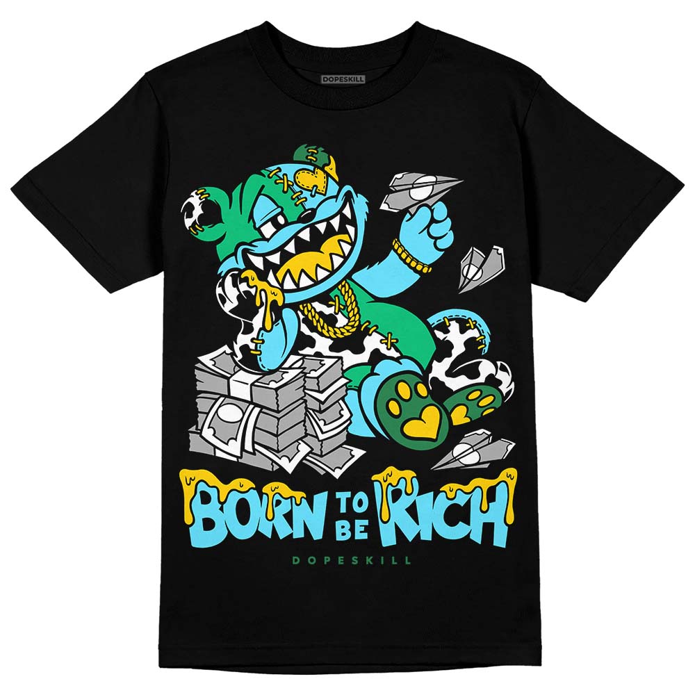 Chunky Dunks DopeSkill T-Shirt Born To Be Rich Graphic
