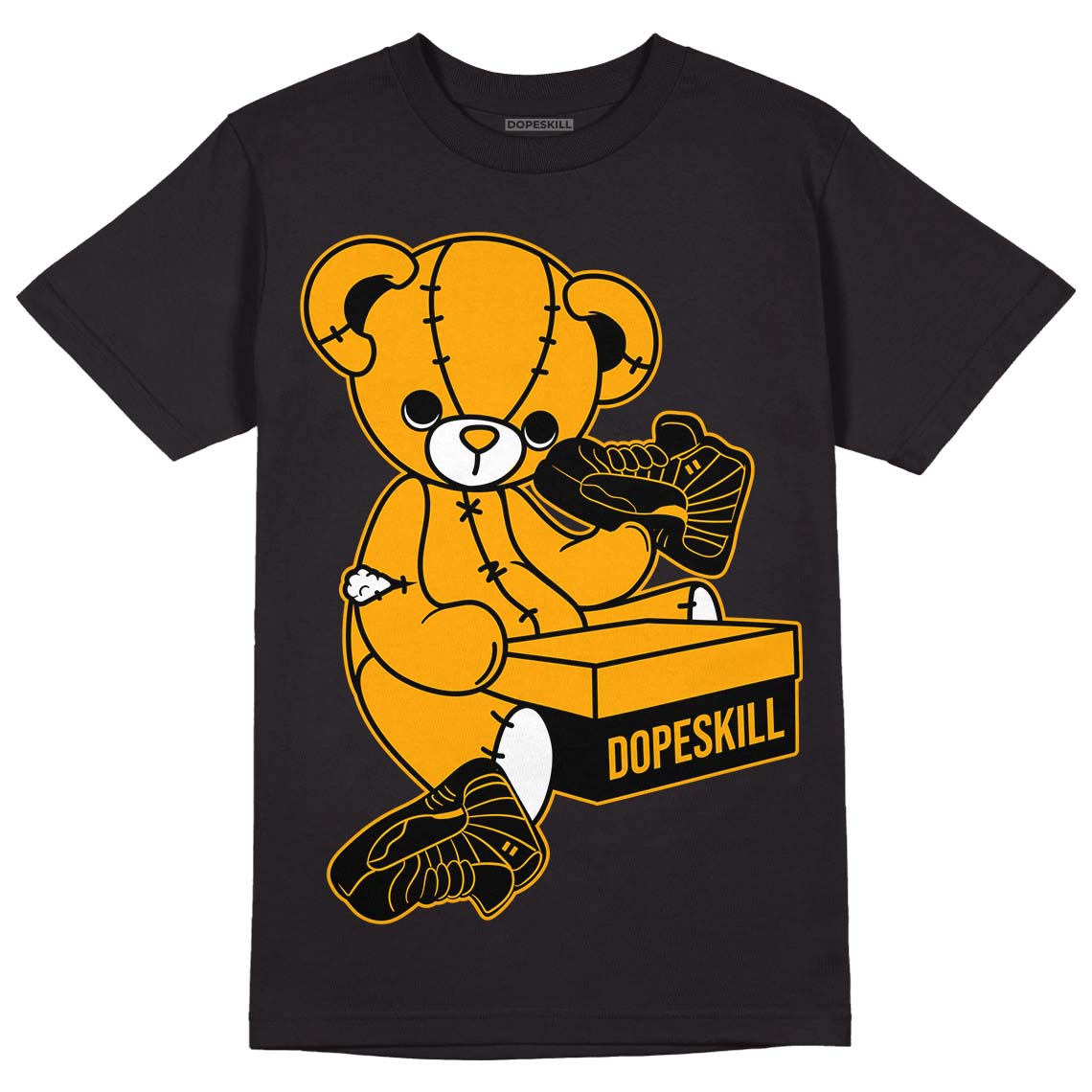Black Taxi 12s DopeSkill T-Shirt Sneakerhead BEAR Graphic