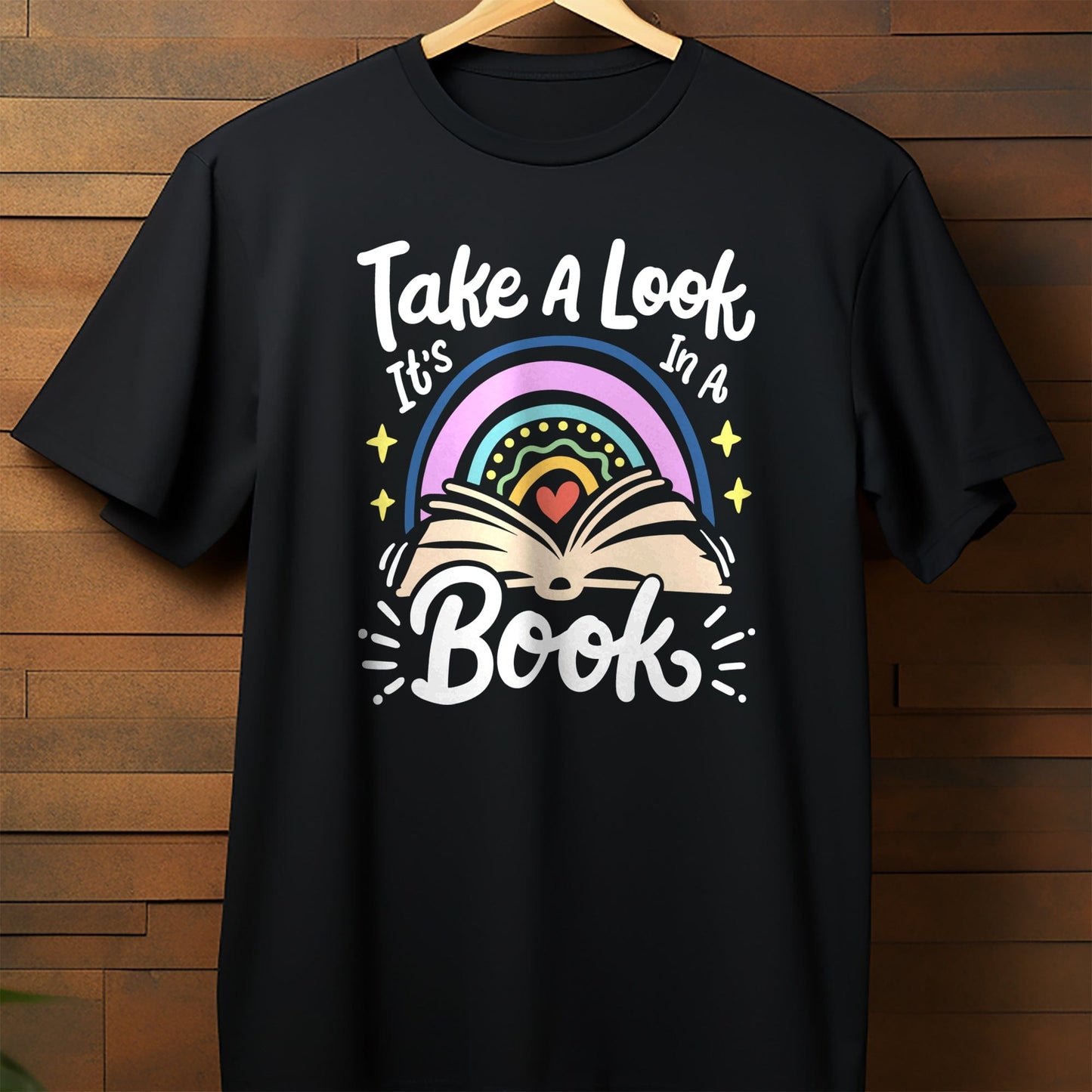 Take a Look in a Book  Kids Tee