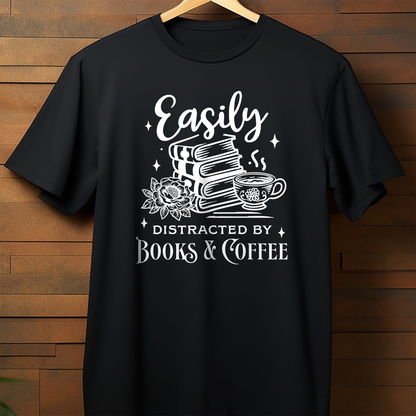 Easily Distracted 2 Wh t-shirt