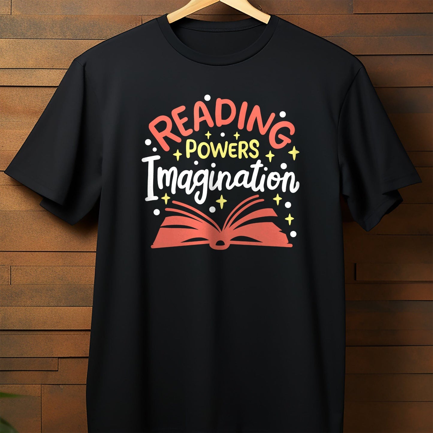 Reading Powers Imagination T-Shirt