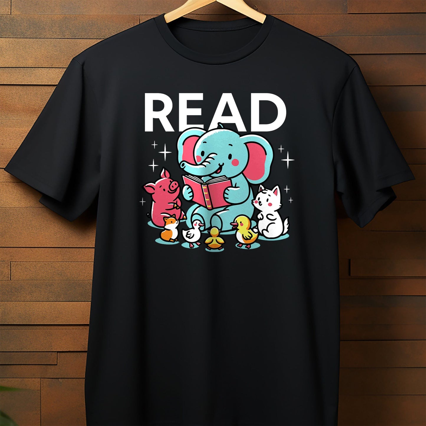 Farm Animals Reading T-shirt