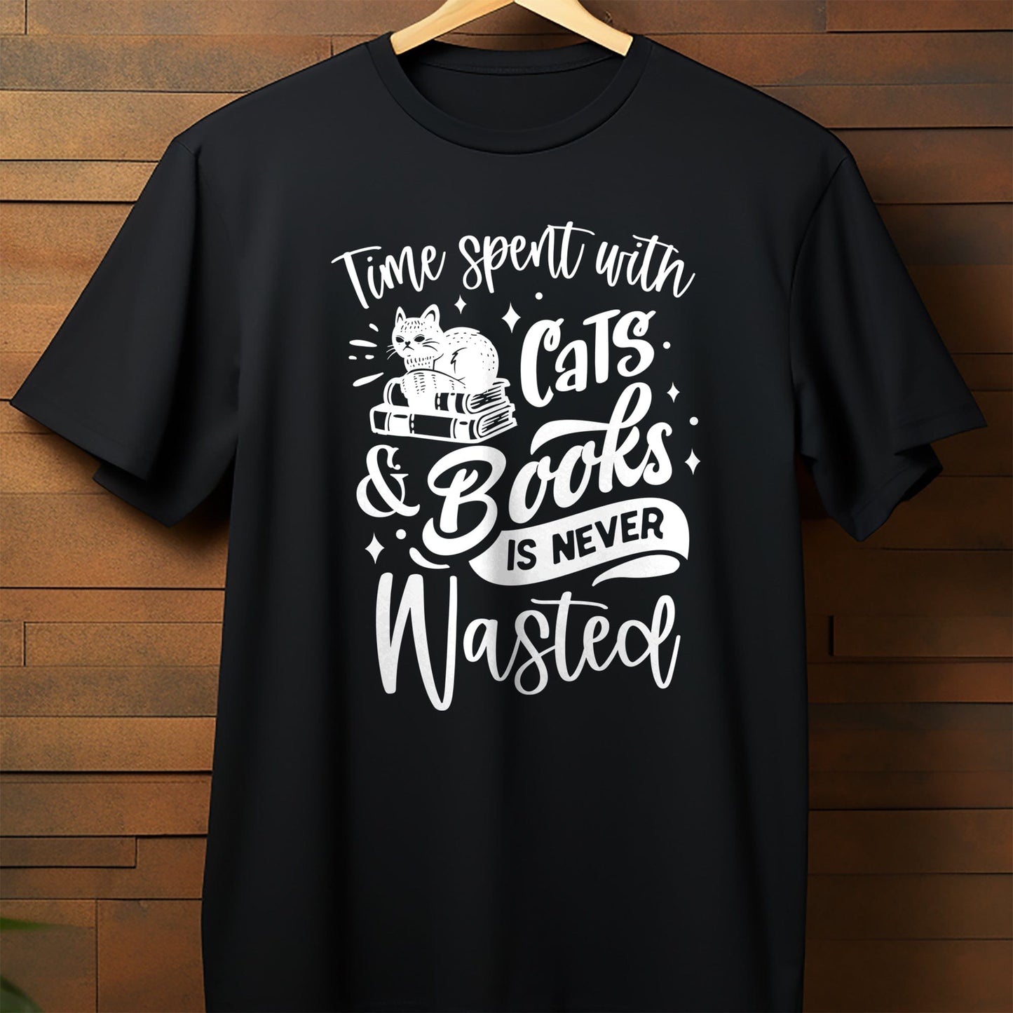 Time Spent with Whiskers T-Shirt