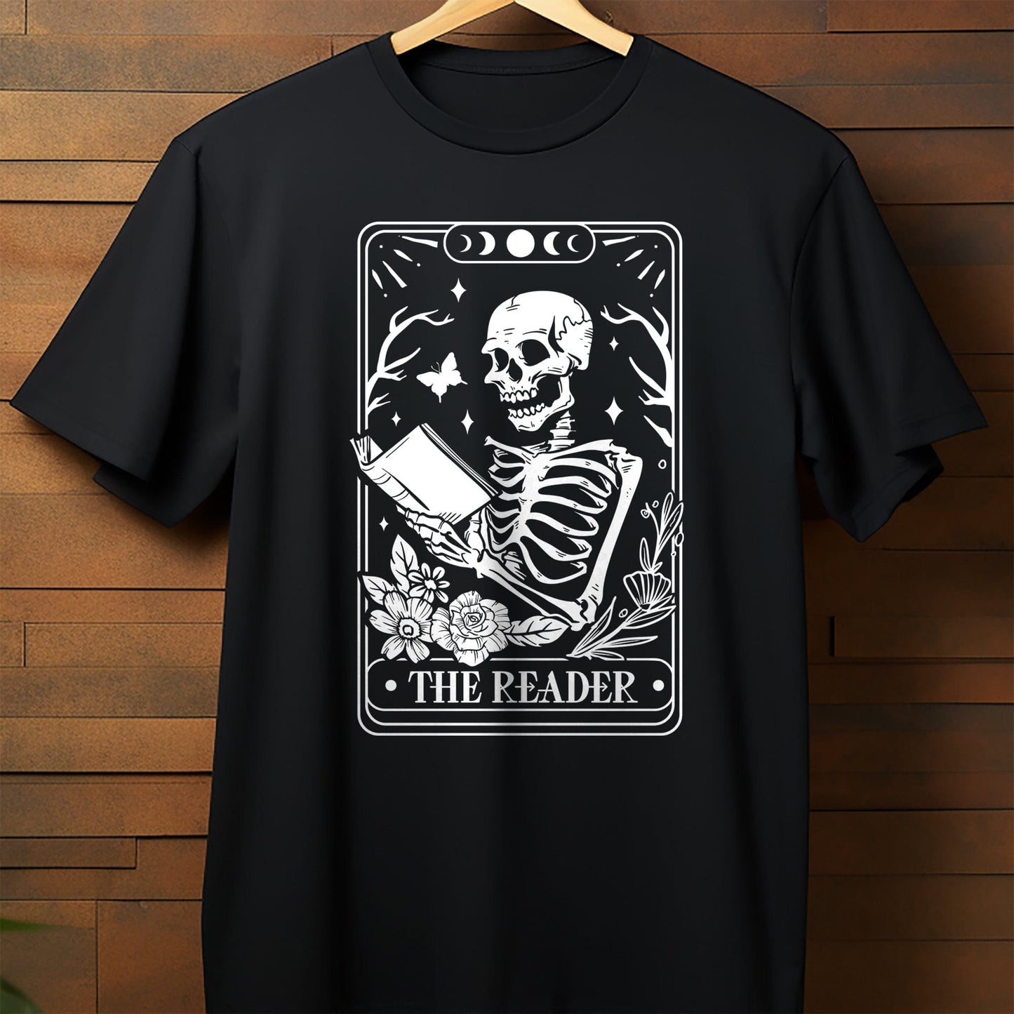 Tarot Reader Skeleton T-Shirt