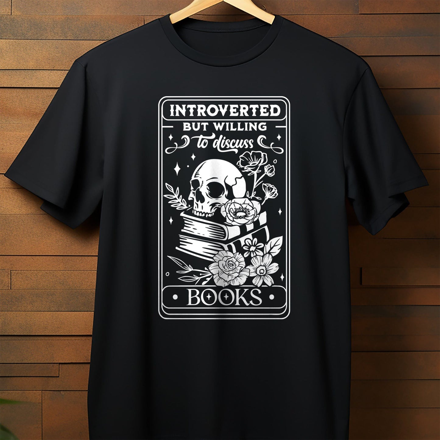 Introverted but Willing to Tarot-Read t-shirt