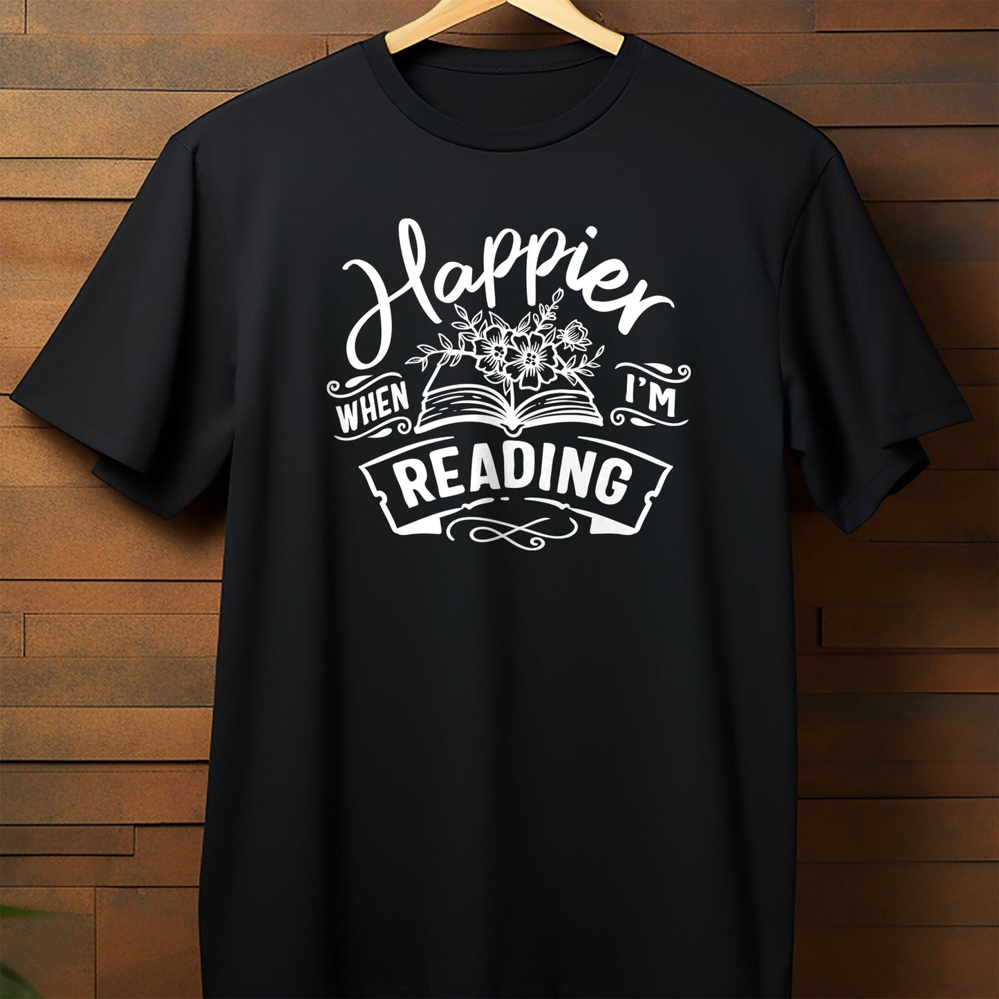 Happier When Im Reading T-Shirt
