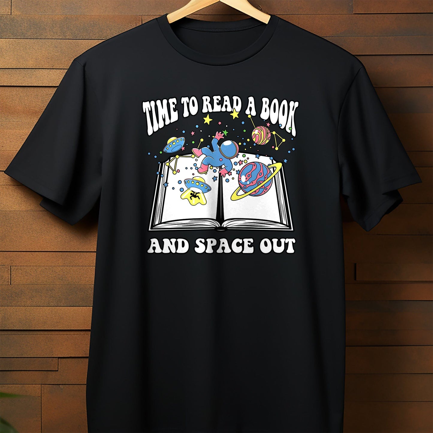 Read and Space Out  Kids Tee