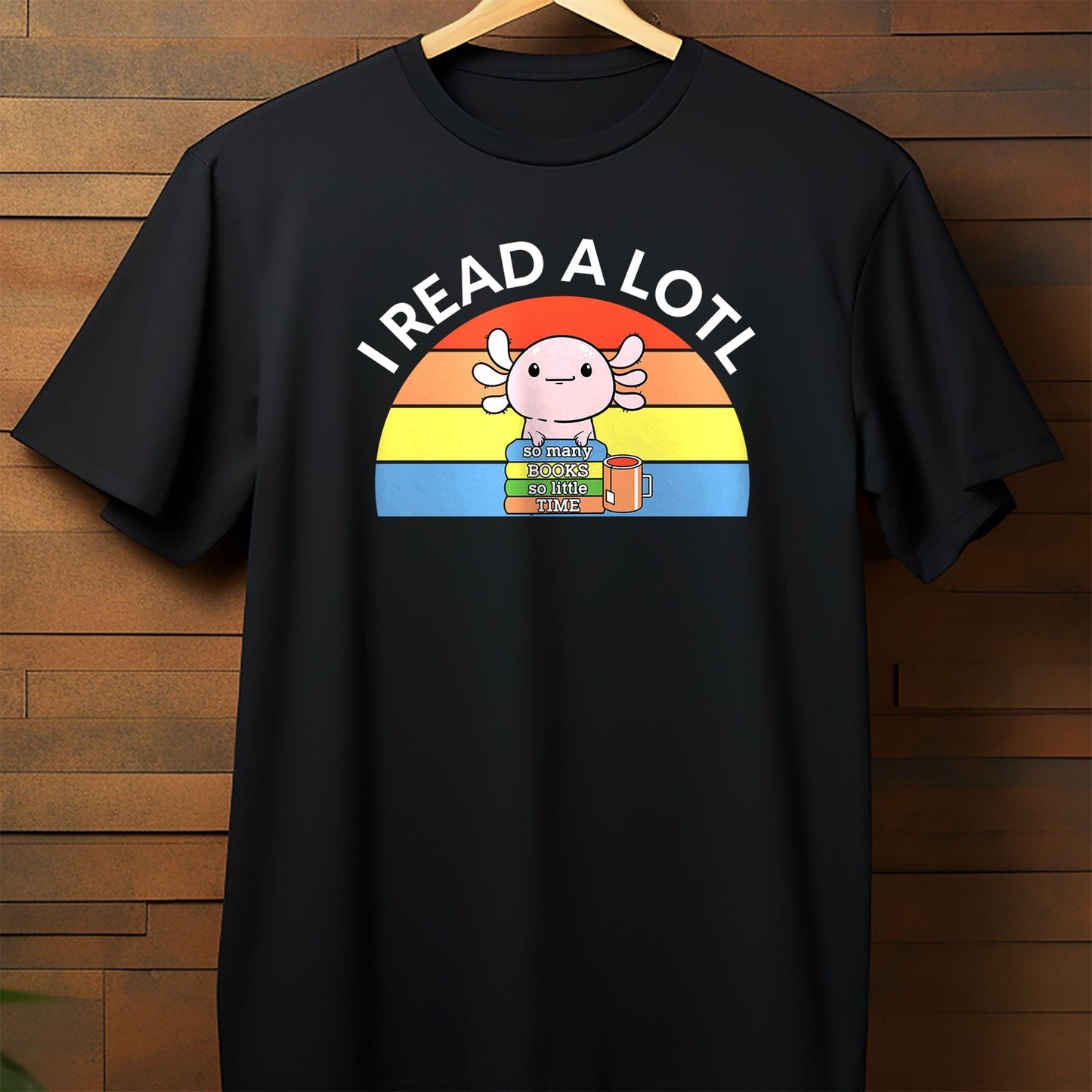 Axolotl Read Time  Kids Tee