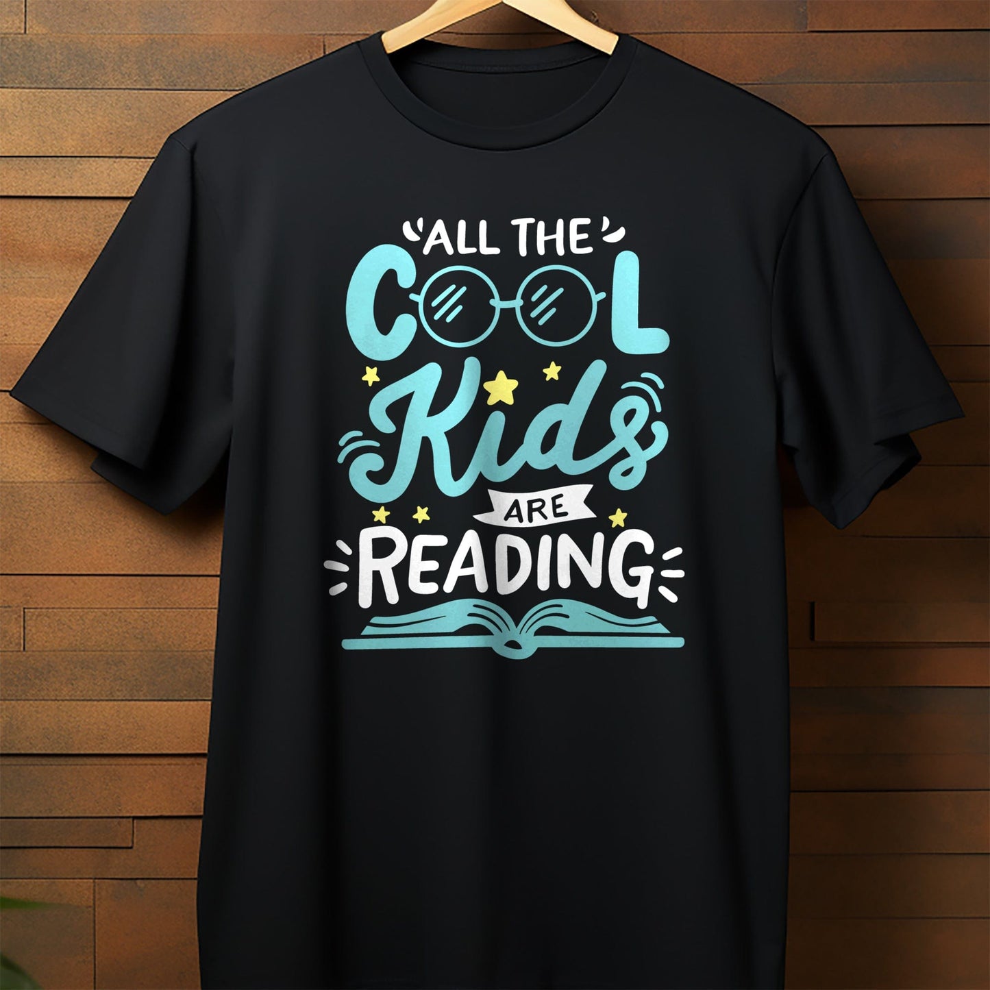 All the Cool Kids Reading T-Shirt