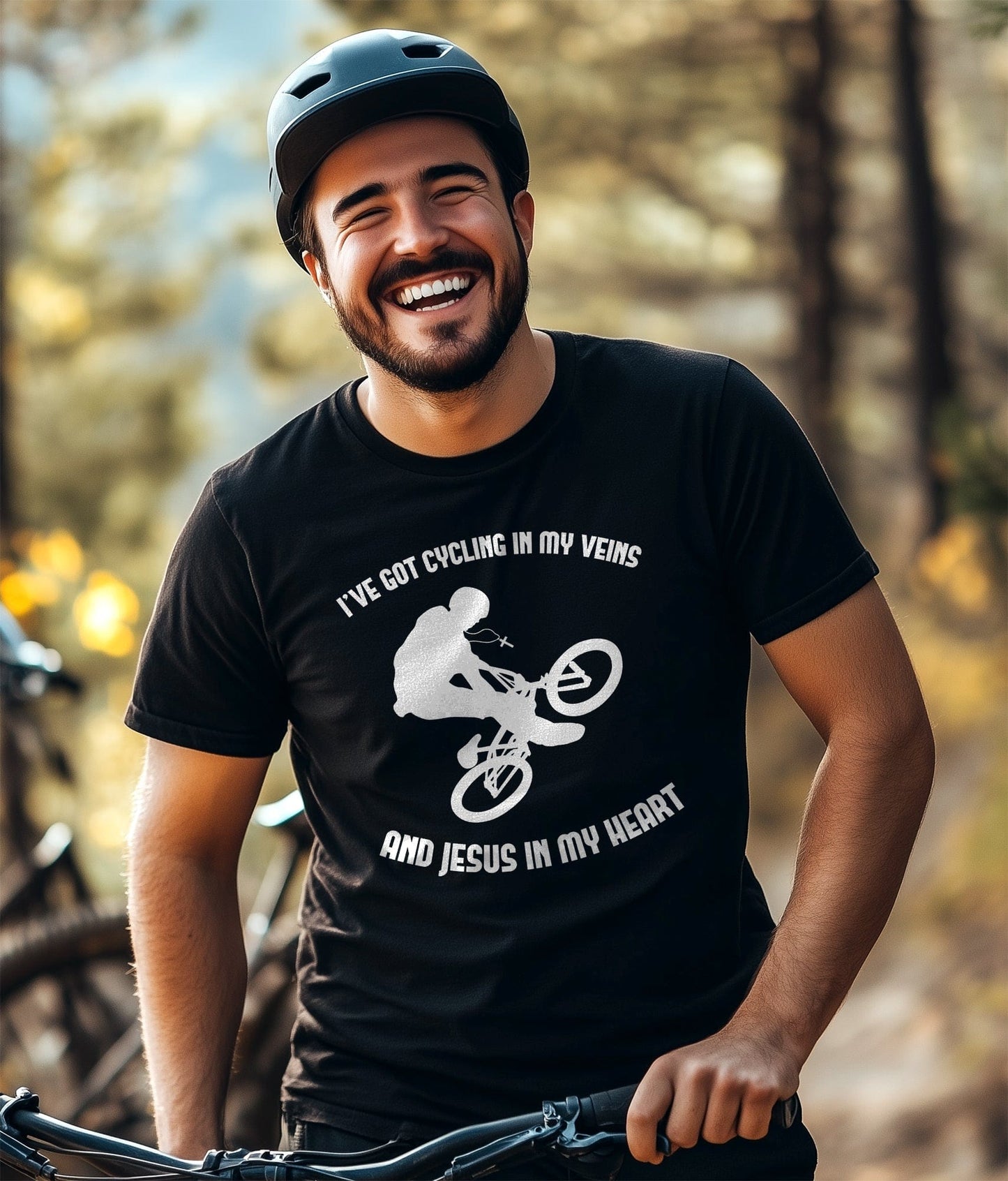 I've Got Cycling In My Veins T-Shirt