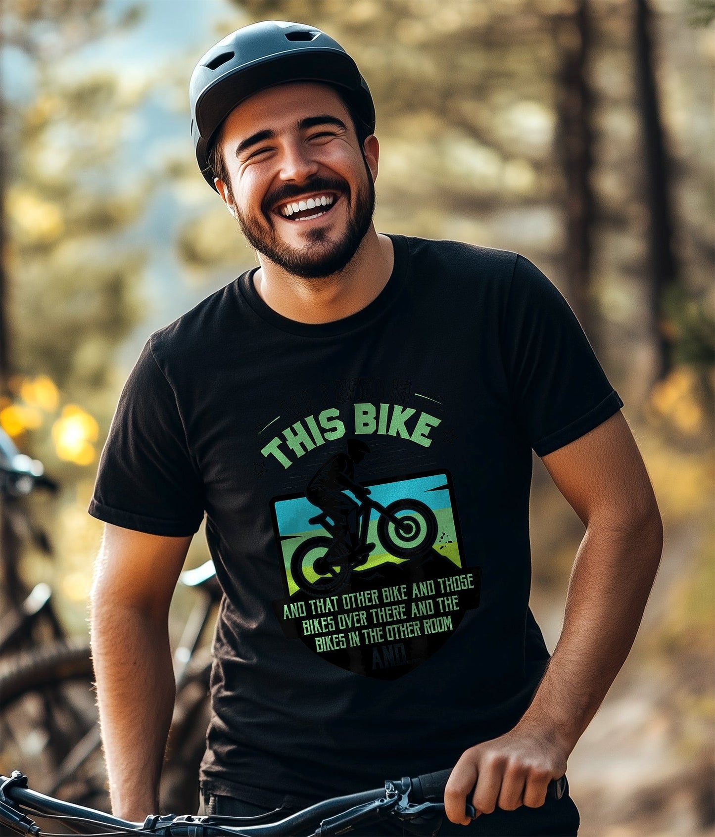 Cycling T-shirt Rev Up Your Bike