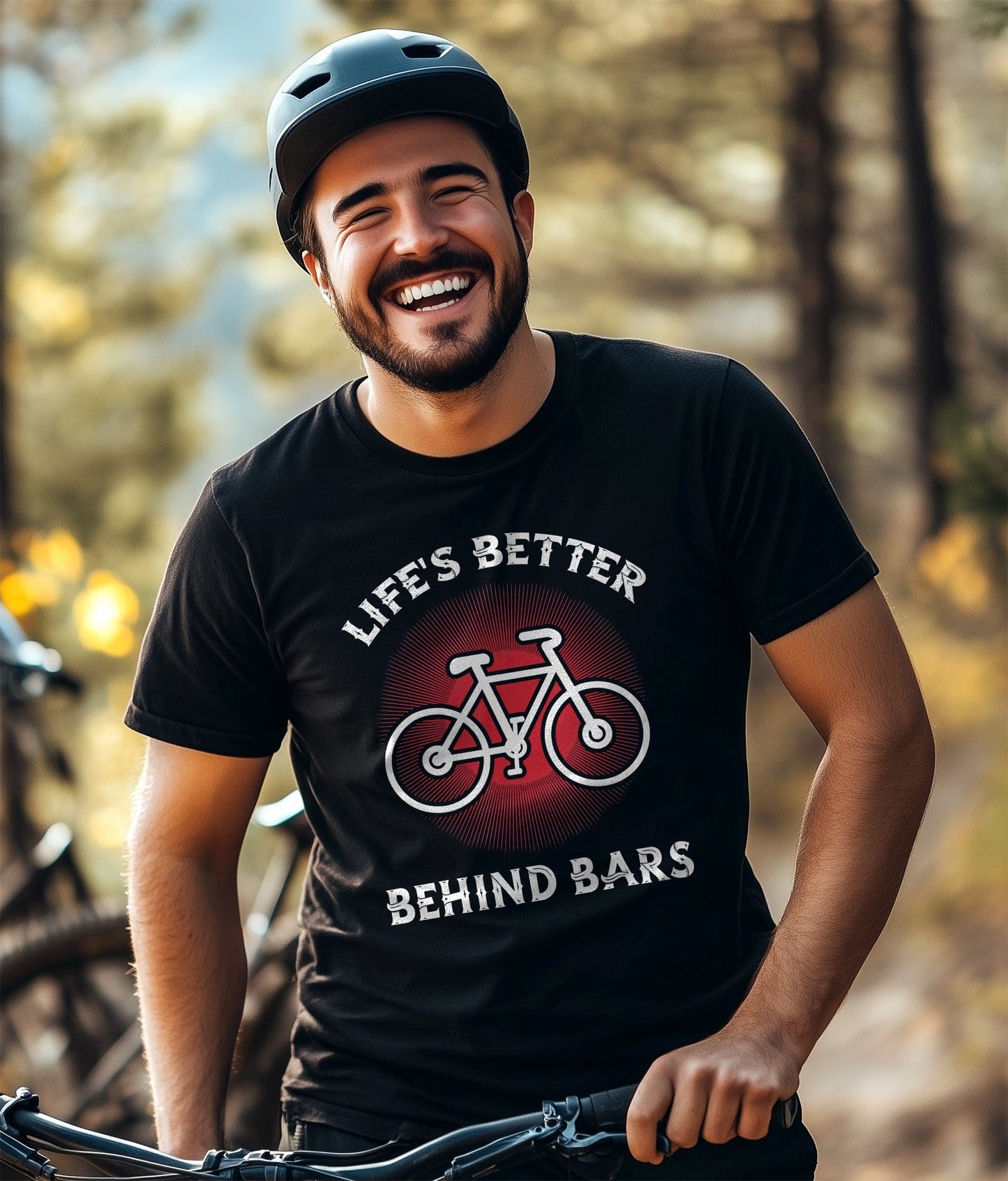 Cycling T-Shirt Life's Better Behind Bars