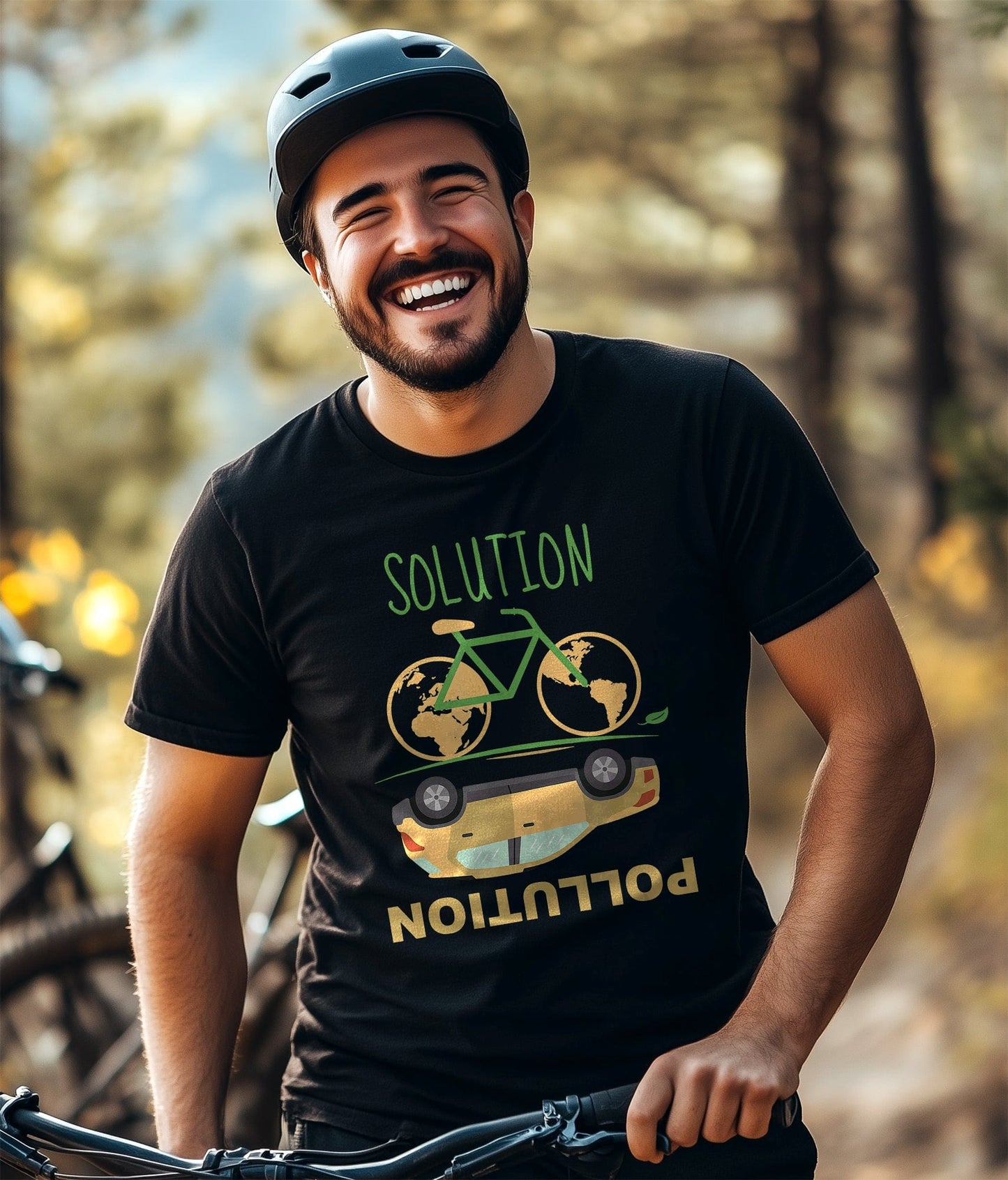 Cycling T-Shirt Pedal Power Style001