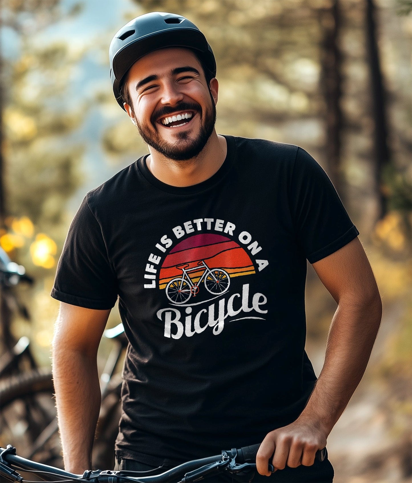 Life's a Ride Cycling T-Shirt
