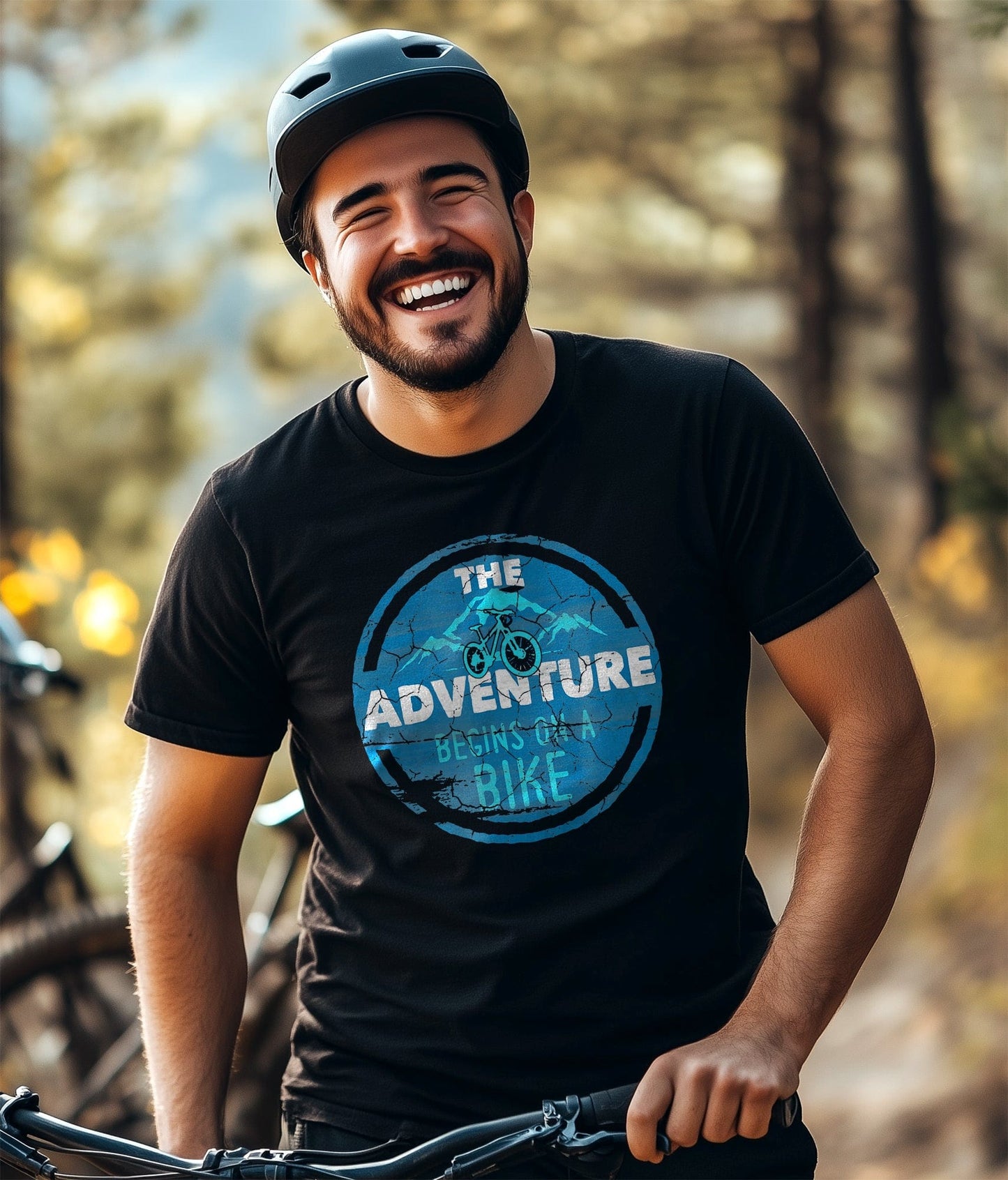 Cycling (201) T-Shirt - Adventure