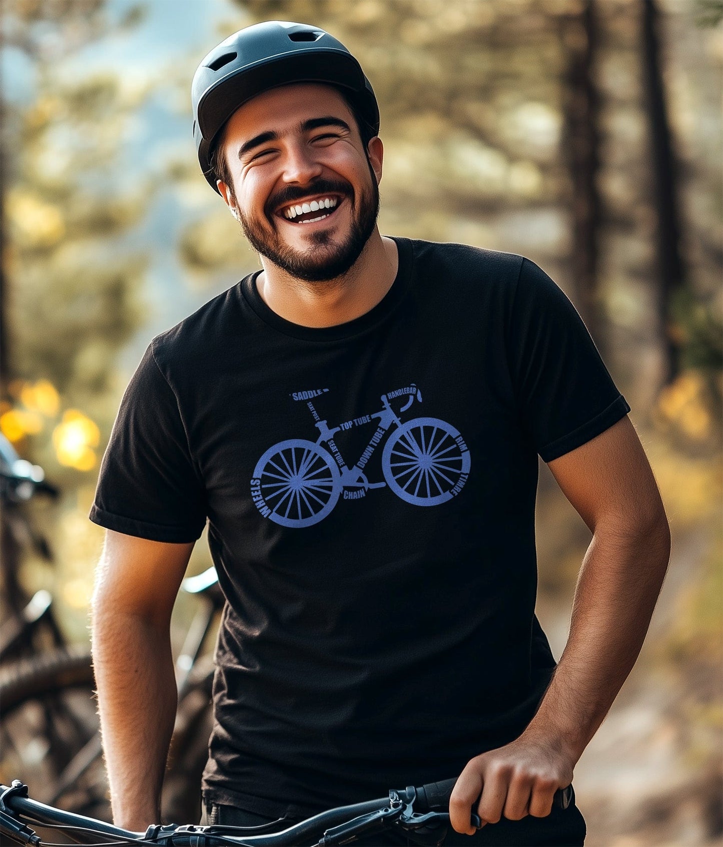 Blue Bike T-shirt