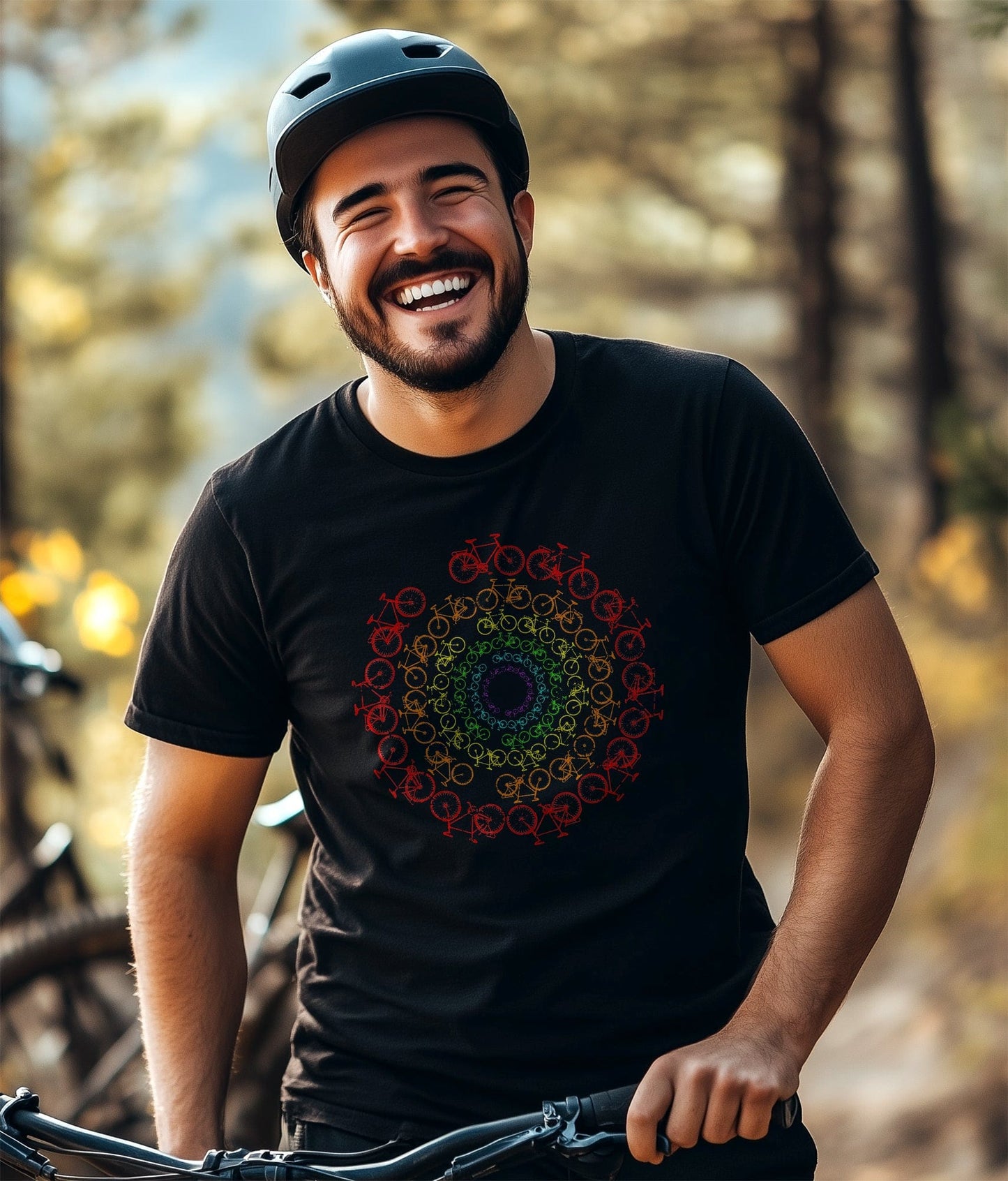 Rainbow Wheel T-shirt