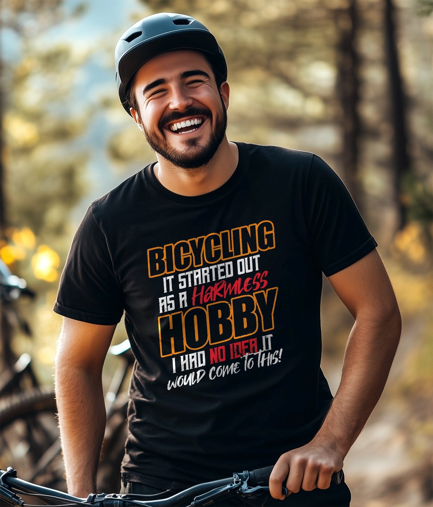 Cycling T-Shirt Cycling Started As A Hobby
