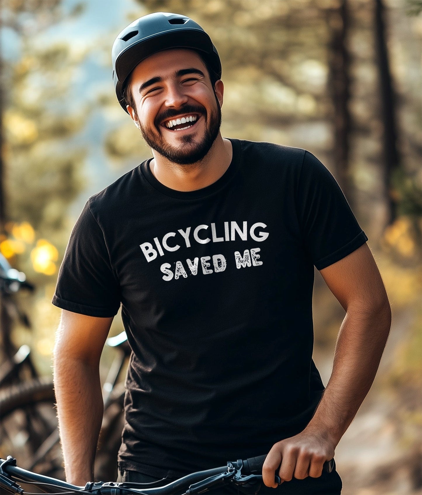 Cycling Saved Me T-Shirt