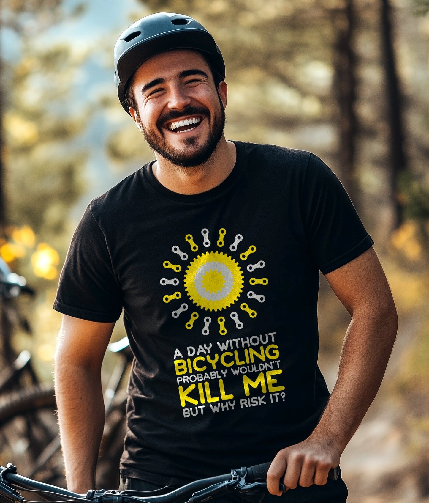 Cycling (205) T-Shirt  Probably Wouldn't Kill Me