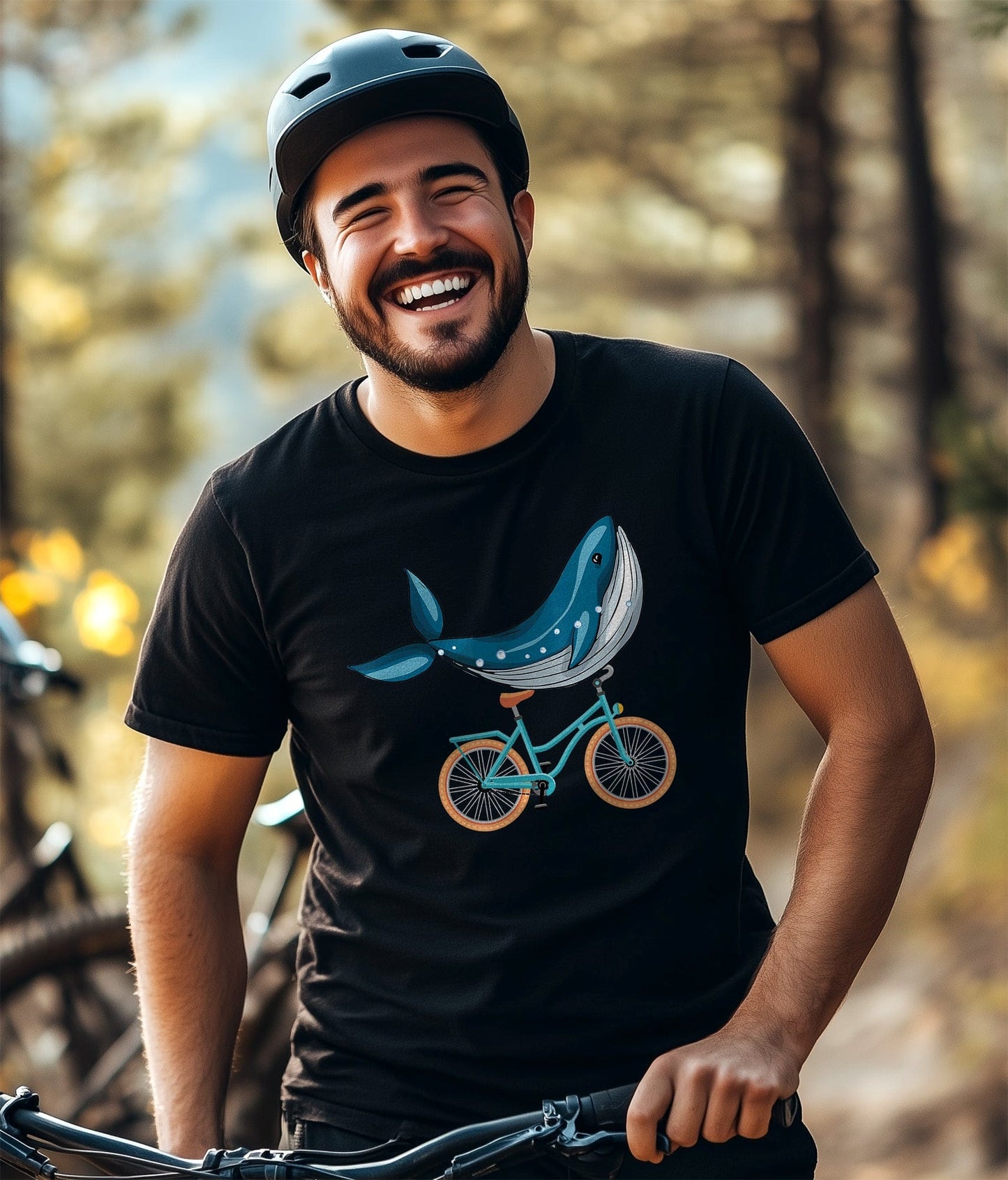 Whale on Wheels T-shirt