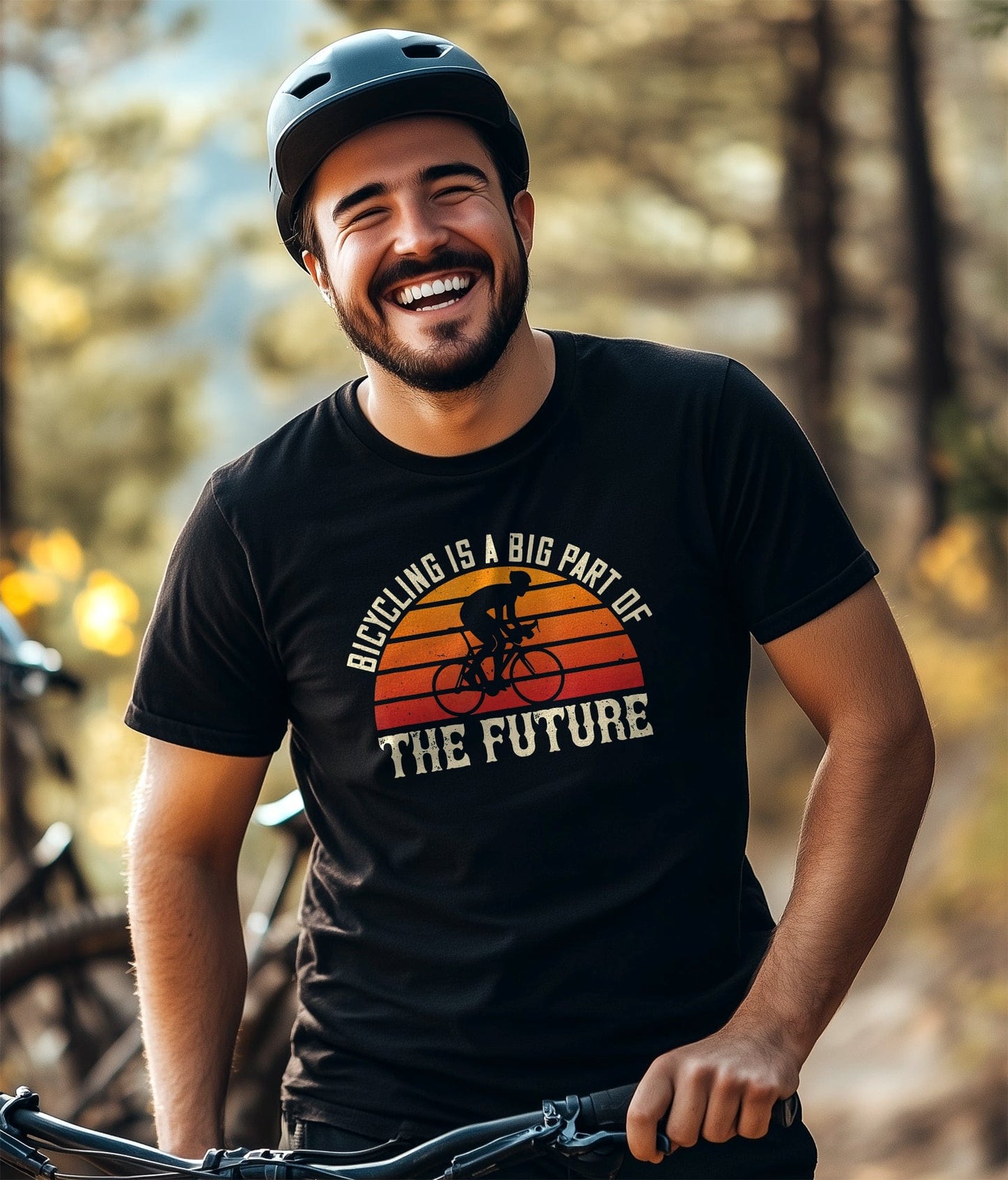 Cycling T-Shirt Big Part Of The Future