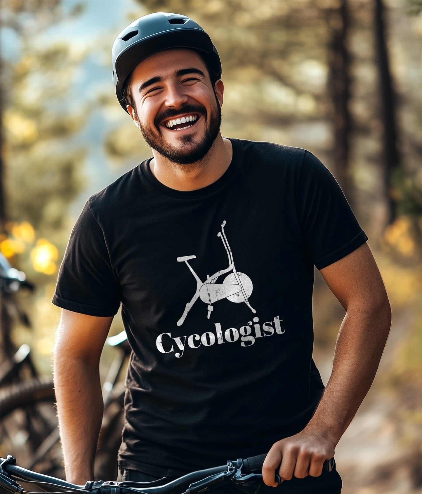 Cycling (213) T-Shirt - Funny