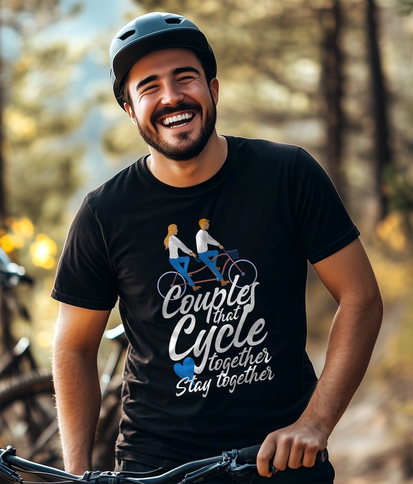 Cycling (184) t-shirt Couples That Cycle