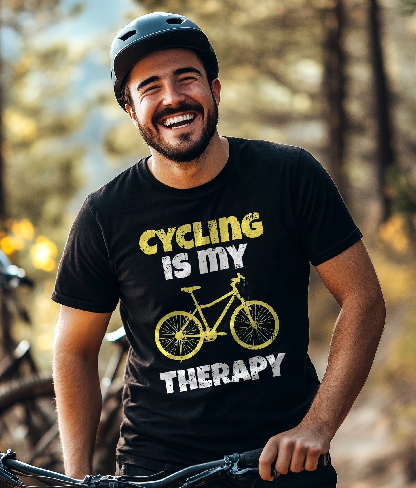 Cycling (191) T-shirt - Cycling is