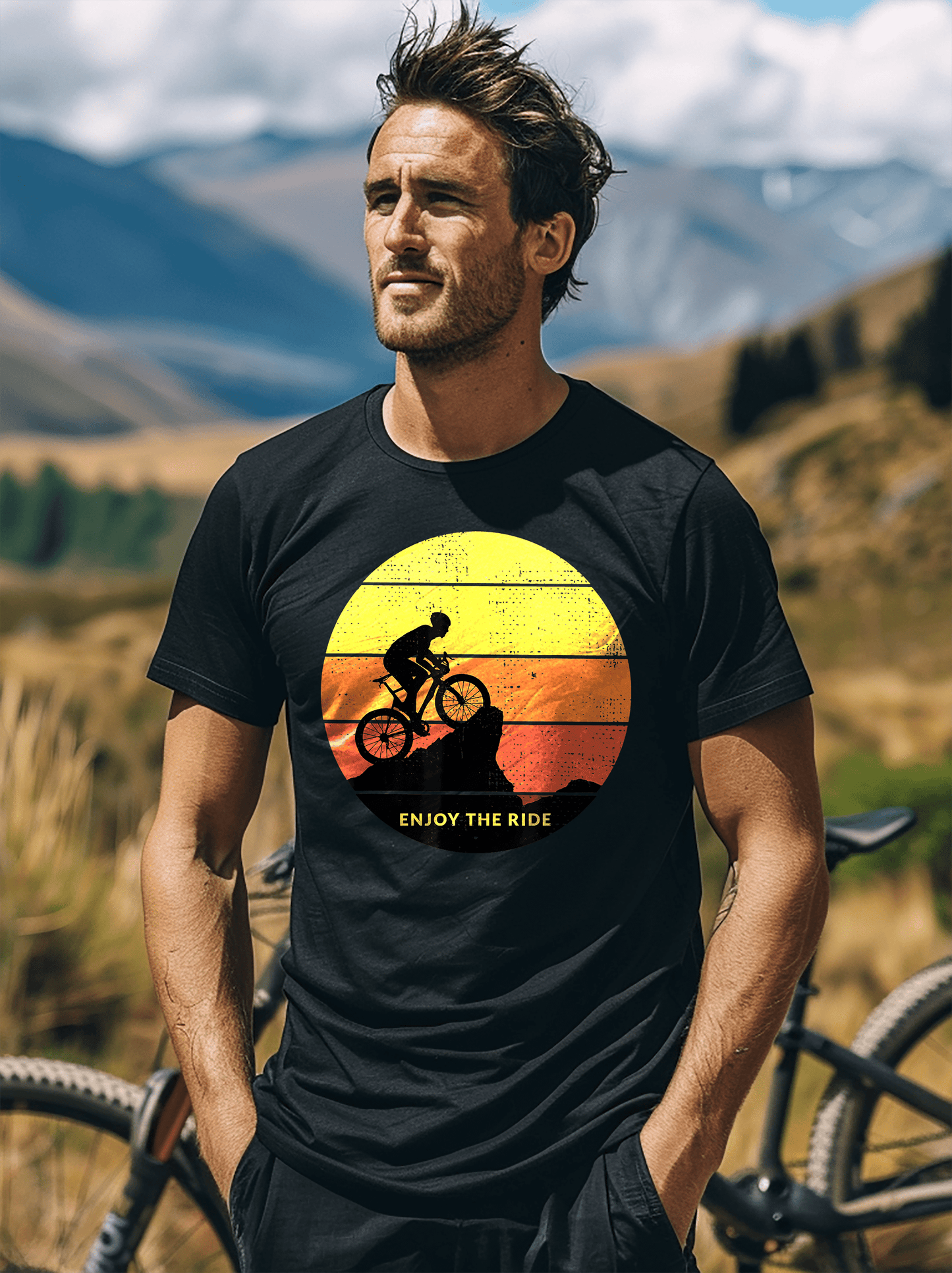 Enjoy The Ride Sunset TShirt